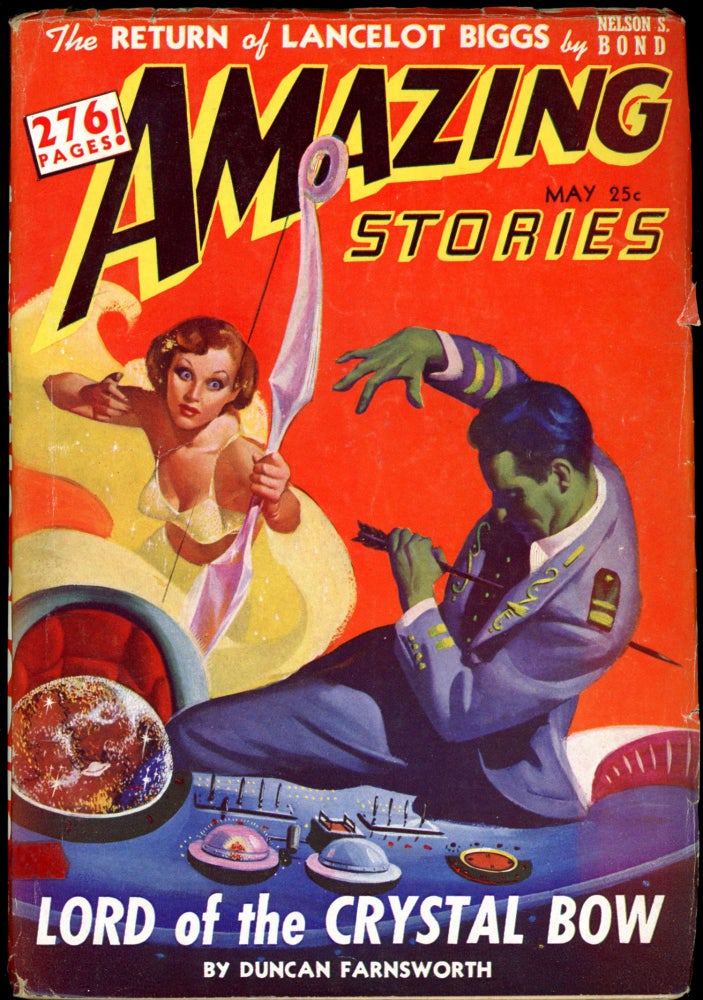 Item #26291 AMAZING STORIES. AMAZING STORIES. May 1942. ., Bernard G. Davis, No. 5 Volume 16.