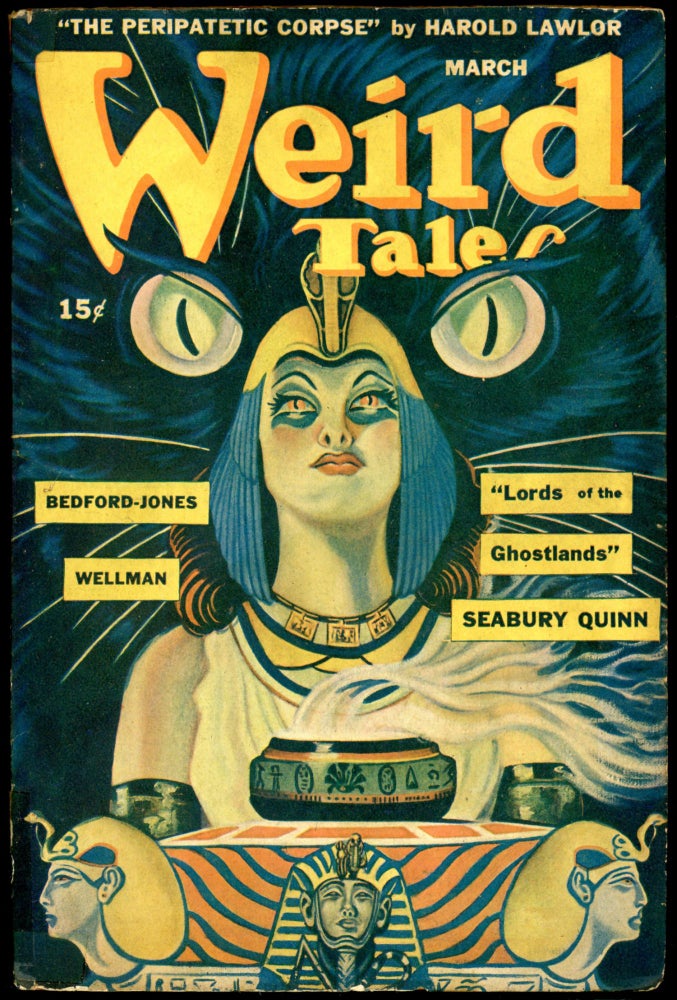Item #26312 WEIRD TALES. WEIRD TALES. March 1945. . Dorothy McIlwraith, No. 4 Volume 38.
