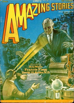 Item #26316 AMAZING STORIES. AMAZING STORIES. June 1928. ., Hugo Gernsback, No. 3 Volume 3