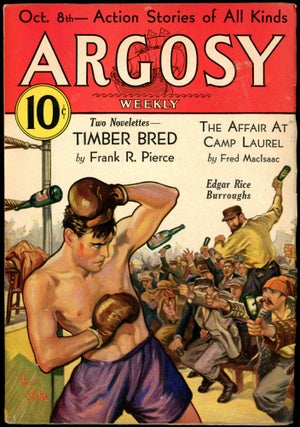 Item #26322 ARGOSY. Edgar Rice Burroughs, 1932 ARGOSY. October 8, No. 2 Volume 233