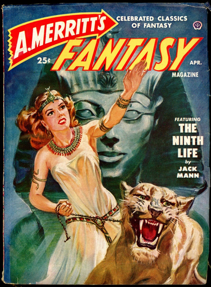 Item #26340 A. MERRITT'S FANTASY MAGAZINE. A. MERRITT'S FANTASY MAGAZINE. April 1950, No. 3 Volume 1.