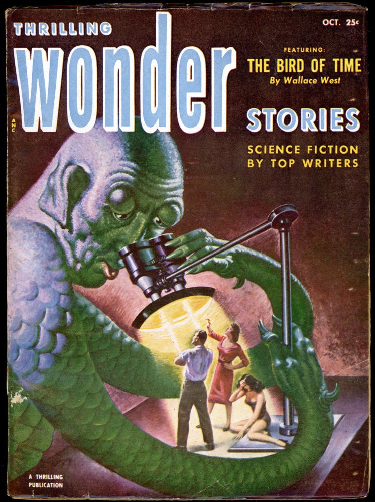 Item #26348 THRILLING WONDER STORIES. JACK VANCE, THRILLING WONDER STORIES. October 1952. . Samuel Mines, No. 1 Volume 41.