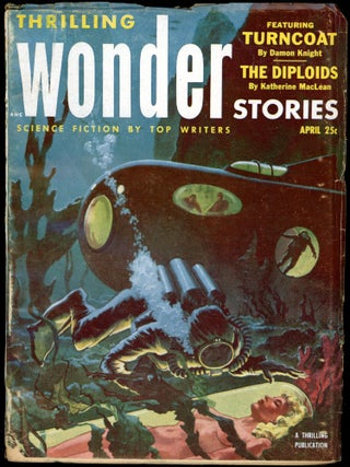 Item #26351 THRILLING WONDER STORIES. THRILLING WONDER STORIES. April 1953. . Samuel Mines, No. 1...