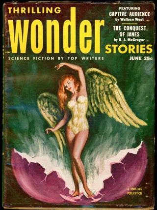 Item #26352 THRILLING WONDER STORIES. THRILLING WONDER STORIES. June 1953. . Samuel Mines, No. 2...