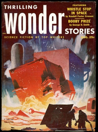 Item #26353 THRILLING WONDER STORIES. THRILLING WONDER STORIES. August 1953. . Samuel Mines, No....