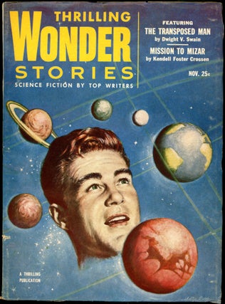 Item #26354 THRILLING WONDER STORIES. THRILLING WONDER STORIES. November 1953. . Samuel Mines,...
