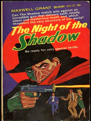 Item #26673 NIGHT OF THE SHADOW. Dennis Lynds, "Maxwell Grant."