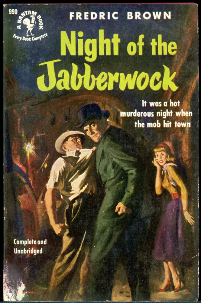 Item #26750 NIGHT OF THE JABBERWOCK. Fredric Brown.