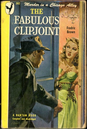 Item #26779 THE FABULOUS CLIPJOINT. Fredric Brown