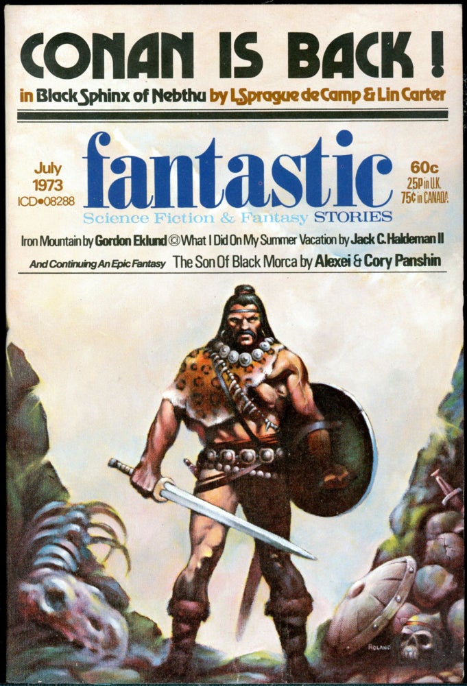 Item #26840 FANTASTIC SCIENCE FICTION & FANTASY STORIES. FANTASTIC SCIENCE FICTION, FANTASY STORIES. July 1973. . Ted White, No. 5 Volume 22.