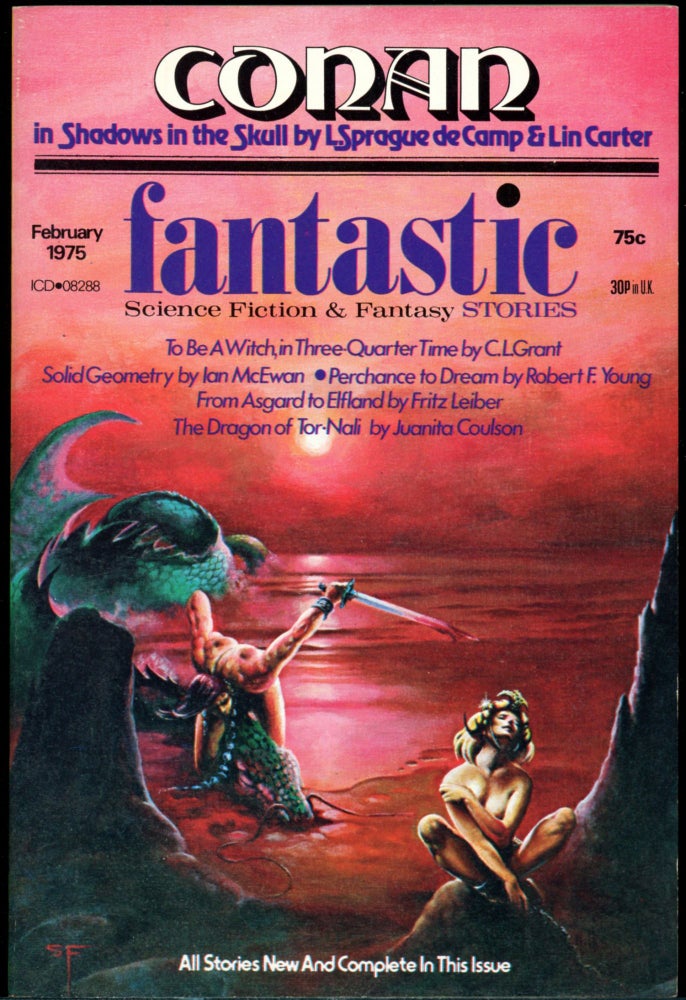 Item #26842 FANTASTIC SCIENCE FICTION & FANTASY STORIES. FANTASTIC SCIENCE FICTION, FANTASY STORIES. February 1975. . Ted White, No. 2 Volume 24.