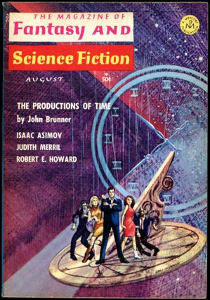 Item #26845 THE MAGAZINE OF FANTASY AND SCIENCE FICTION. Robert E. Howard, THE MAGAZINE OF...