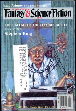 Item #26858 THE MAGAZINE OF FANTASY AND SCIENCE FICTION. Stephen King, THE MAGAZINE OF FANTASY...