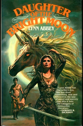 Item #27033 DAUGHTER OF THE BRIGHT MOON. Lynn Abbey
