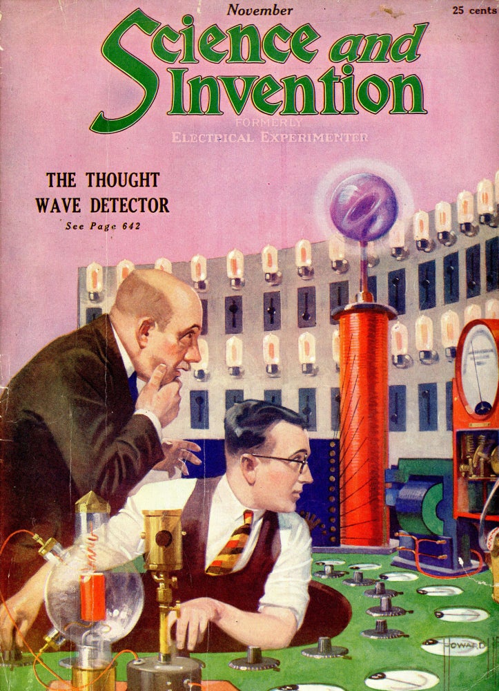 Item #27326 SCIENCE AND INVENTION. SCIENCE AND INVENTION. November 1922. . Hugo Gernsback, Number 7 Volume 10.