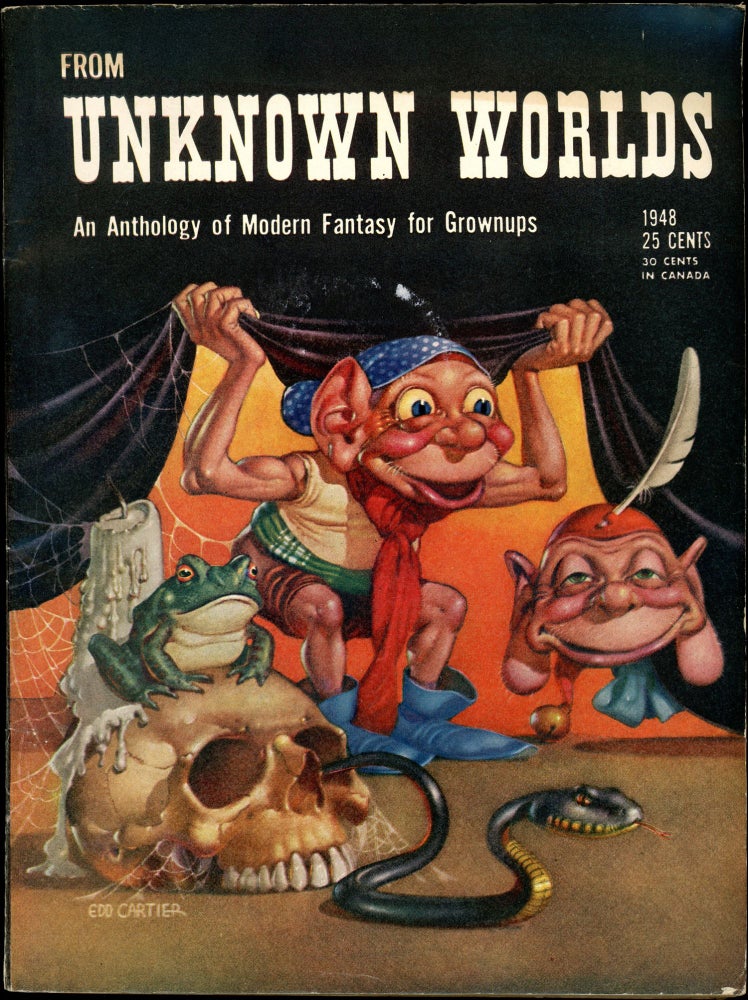 Item #27328 FROM UNKNOWN WORLDS. John W. FROM UNKNOWN WORLDS.. Campbell, Jr.