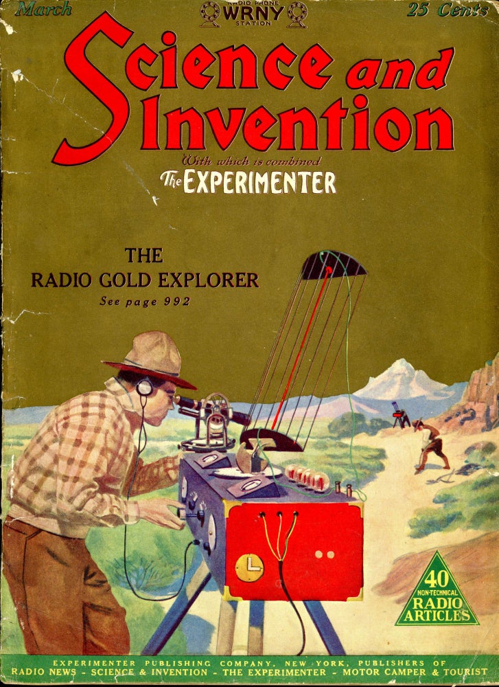 Item #27334 SCIENCE AND INVENTION. SCIENCE AND INVENTION. March 1926. . Hugo Gernsback, Number 11 Volume 13.