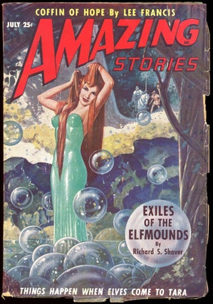 Item #27364 AMAZING STORIES. 1949. . AMAZING STORIES. July, Raymond A. Palmer, No. 7 Volume 23