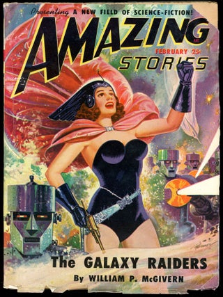 Item #27365 AMAZING STORIES. 1950. . AMAZING STORIES. February, Howard Browne, No. 2 Volume 24