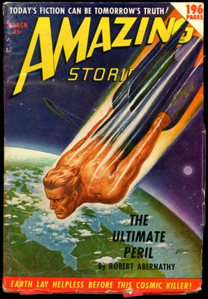 Item #27367 AMAZING STORIES. 1950. . AMAZING STORIES. March, Howard Browne, No. 3 Volume 24
