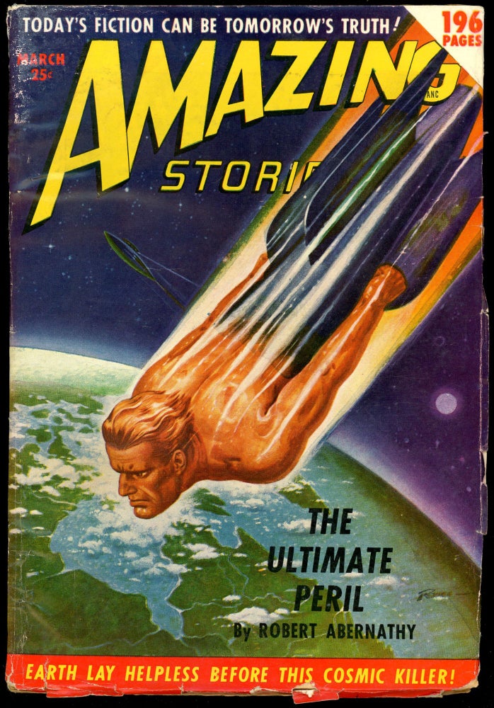 Item #27367 AMAZING STORIES. 1950. . AMAZING STORIES. March, Howard Browne, No. 3 Volume 24.
