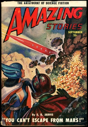 Item #27370 AMAZING STORIES. 1950. . AMAZING STORIES. September, Howard Browne, No. 9 Volume 24