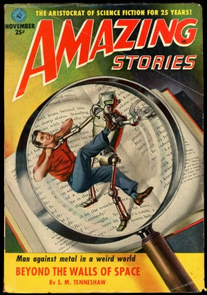 Item #27380 AMAZING STORIES. 1951. . AMAZING STORIES. November, Howard Browne, No. 11 Volume 25