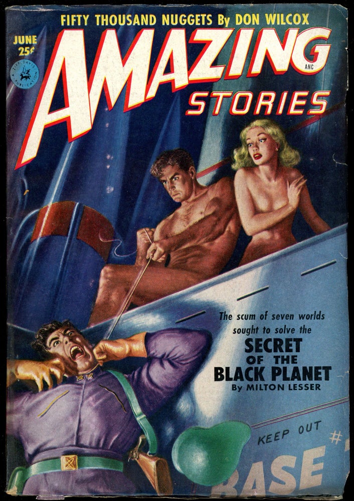 Item #27387 AMAZING STORIES. 1952. . AMAZING STORIES. June, Howard Browne, No. 6 Volume 26.