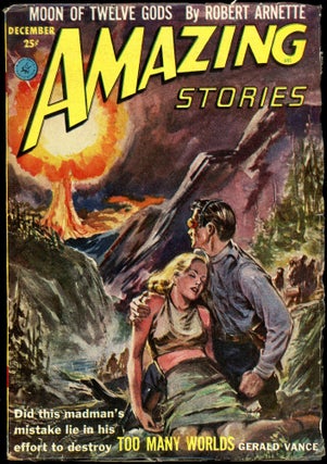Item #27391 AMAZING STORIES. 1952. . AMAZING STORIES. December, Howard Browne, No. 12 Volume 26