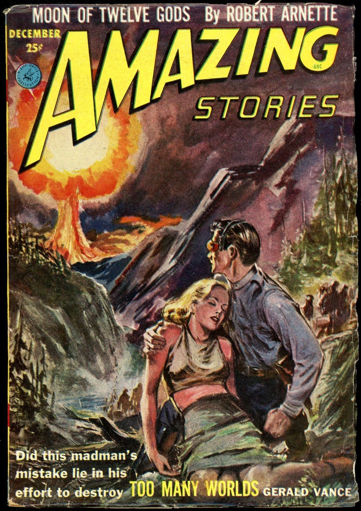 Item #27391 AMAZING STORIES. 1952. . AMAZING STORIES. December, Howard Browne, No. 12 Volume 26.