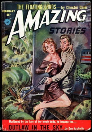 Item #27393 AMAZING STORIES. 1953. . AMAZING STORIES. February, Howard Browne, No. 2 Volume 27