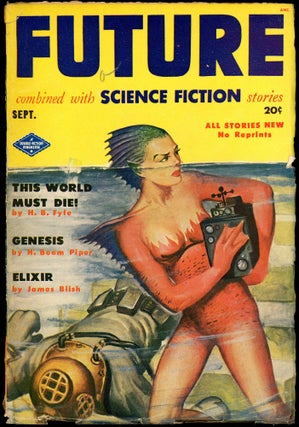 Item #27400 FUTURE combined with SCIENCE FICTION STORIES. FUTURE combined, 1951. . Robert W....