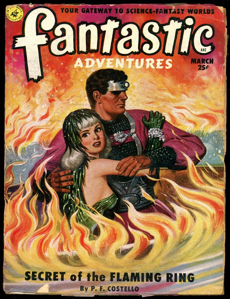 FANTASTIC ADVENTURES. FANTASTIC ADVENTURES. March 1951., Volume 13.