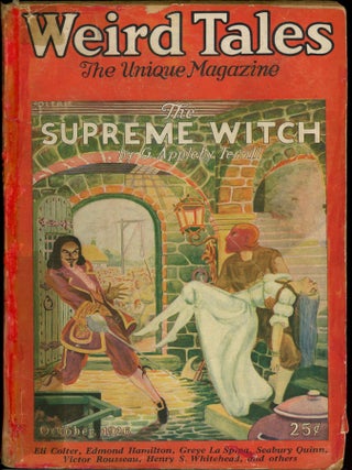 Item #27647 WEIRD TALES. WEIRD TALES. October 1926. . Farnsworth Wright, No. 4 Volume 8