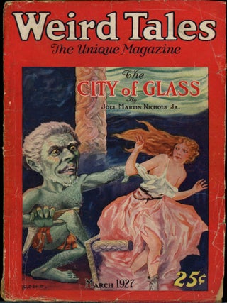 Item #27651 WEIRD TALES. WEIRD TALES. March 1927. . Farnsworth Wright, No. 3 Volume 9