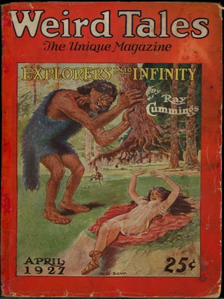 Item #27652 WEIRD TALES. WEIRD TALES. April 1927. . Farnsworth Wright, No. 4 Volume 9