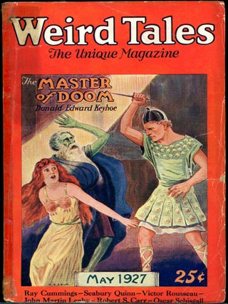 Item #27653 WEIRD TALES. WEIRD TALES. May 1927. . Farnsworth Wright, No. 5 Volume 9