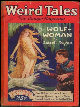 Item #27654 WEIRD TALES. WEIRD TALES. September 1927. . Farnsworth Wright, No. 3 Volume 10