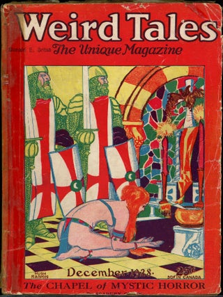 Item #27666 WEIRD TALES. WEIRD TALES. December 1928. . Farnsworth Wright, No. 6 Volume 12