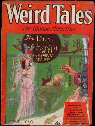Item #27679 WEIRD TALES. WEIRD TALES. April 1930. . Farnsworth Wright, No. 4 Volume 15