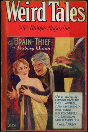 Item #27680 WEIRD TALES. WEIRD TALES. May 1930. . Farnsworth Wright, No. 5 Volume 15