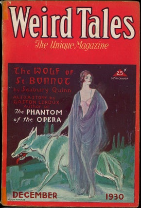 Item #27685 WEIRD TALES. WEIRD TALES. December 1930. . Farnsworth Wright, No. 6 Volume 16