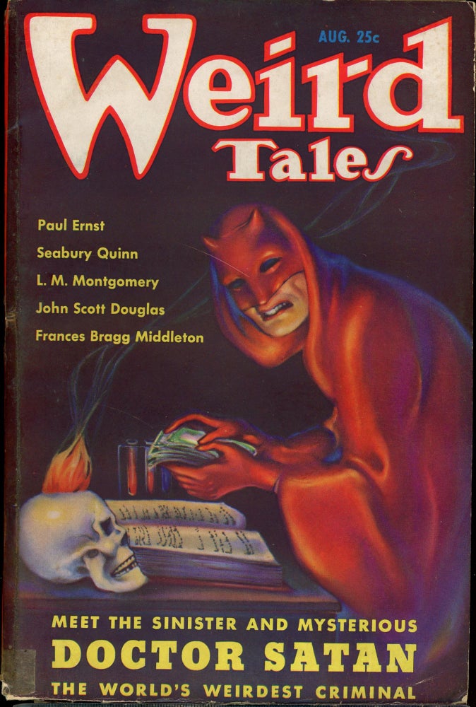Item #27732 WEIRD TALES. WEIRD TALES. August 1935. . Farnsworth Wright, No. 2 Volume 26.