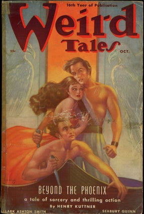 Item #27766 WEIRD TALES. WEIRD TALES. October 1938. . Farnsworth Wright, No. 4 Volume 32