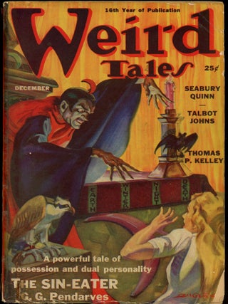 Item #27767 WEIRD TALES. WEIRD TALES. December 1938. . Farnsworth Wright, No. 6 Volume 32