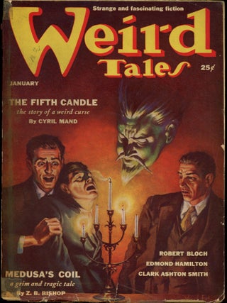 Item #27768 WEIRD TALES. WEIRD TALES. January 1939. . Farnsworth Wright, No. 1 Volume 33