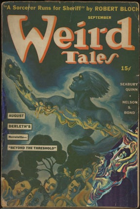 Item #27789 WEIRD TALES. WEIRD TALES. September 1941. . Dorothy McIlwraith, No. 1 Volume 36