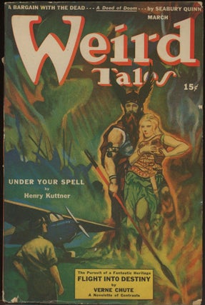 Item #27798 WEIRD TALES. WEIRD TALES. March 1943. . Dorothy McIlwraith, No. 10 Volume 36