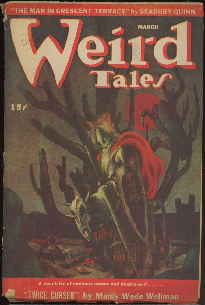 Item #27814 WEIRD TALES. WEIRD TALES. March 1946. . Dorothy McIlwraith, No. 4 Volume 39.
