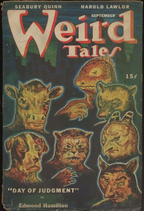 Item #27816 WEIRD TALES. WEIRD TALES. September 1946. . Dorothy McIlwraith, No. 7 Volume 39